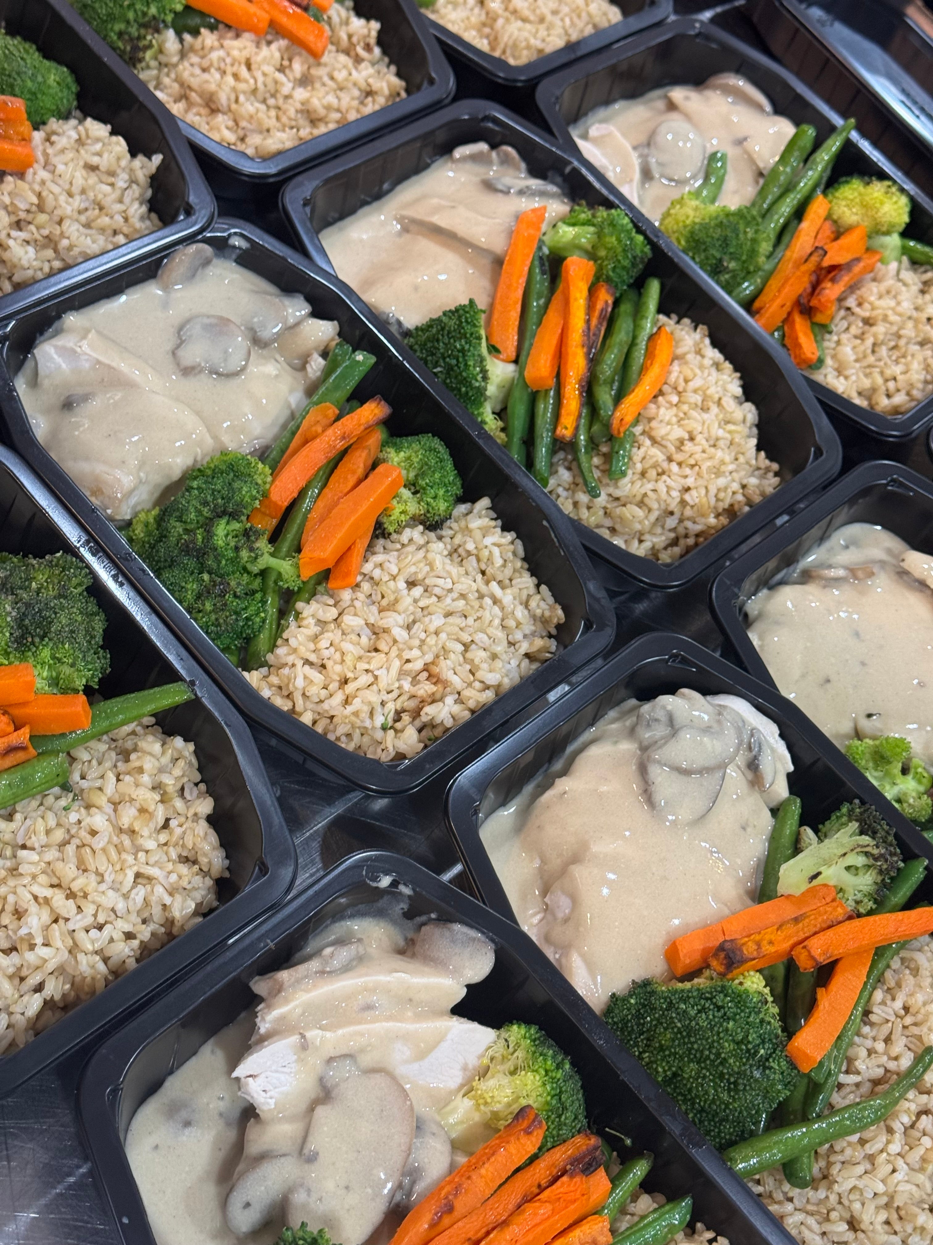 Oven Baked Chicken Breast with Mushroom Sauce