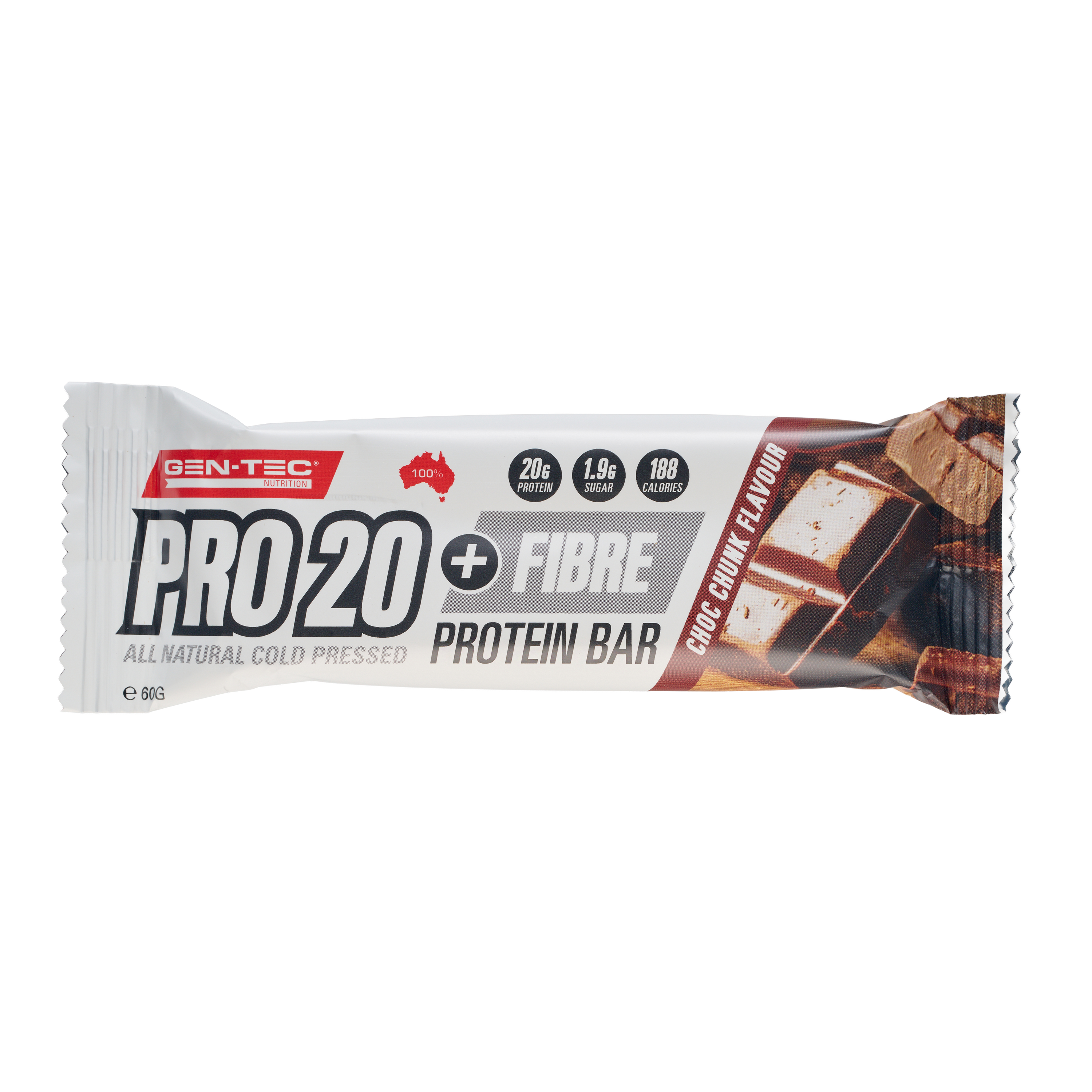 Gen-Tec® PRO 20 PROTEIN BAR CHOC CHUNK