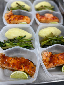 Chilli Lime Oven Baked Salmon